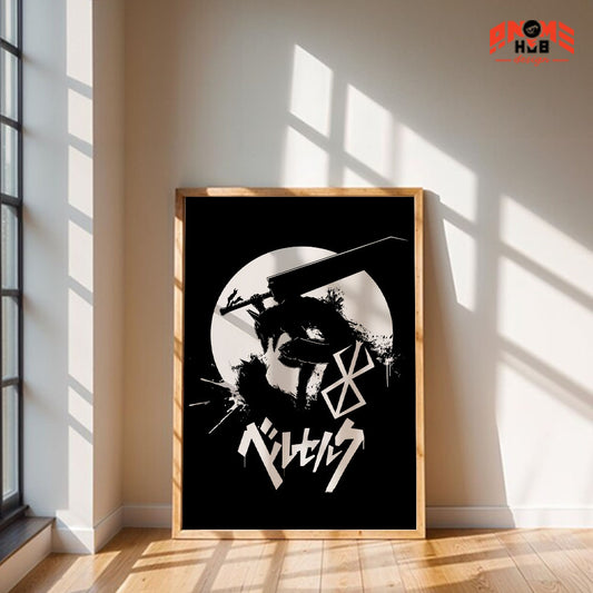 Berserkk 5 Poster/Canvas, Art Anime Wall Print, Wall Decor  –  Poster/Canvas ANIME HUB