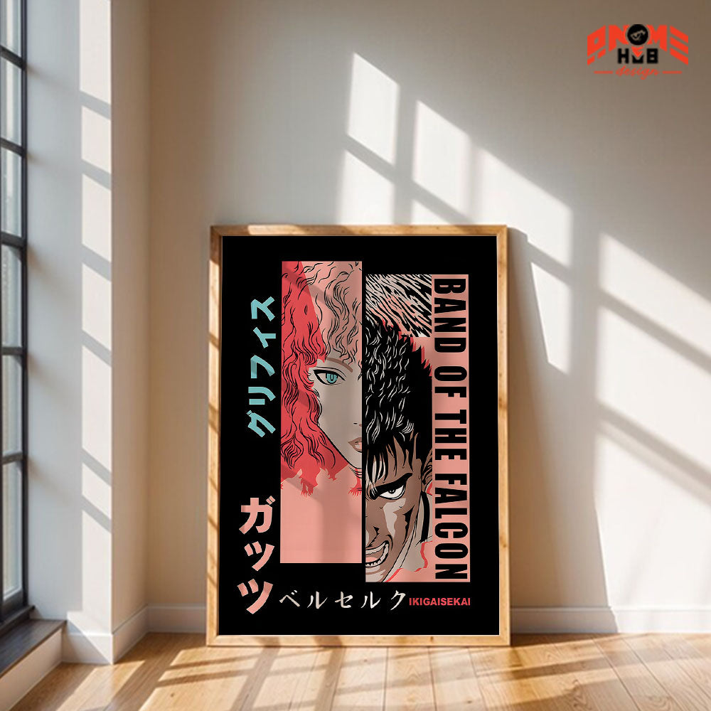 Berserkk 2 Poster/Canvas, Art Anime Wall Print, Wall Decor  –  Poster/Canvas ANIME HUB