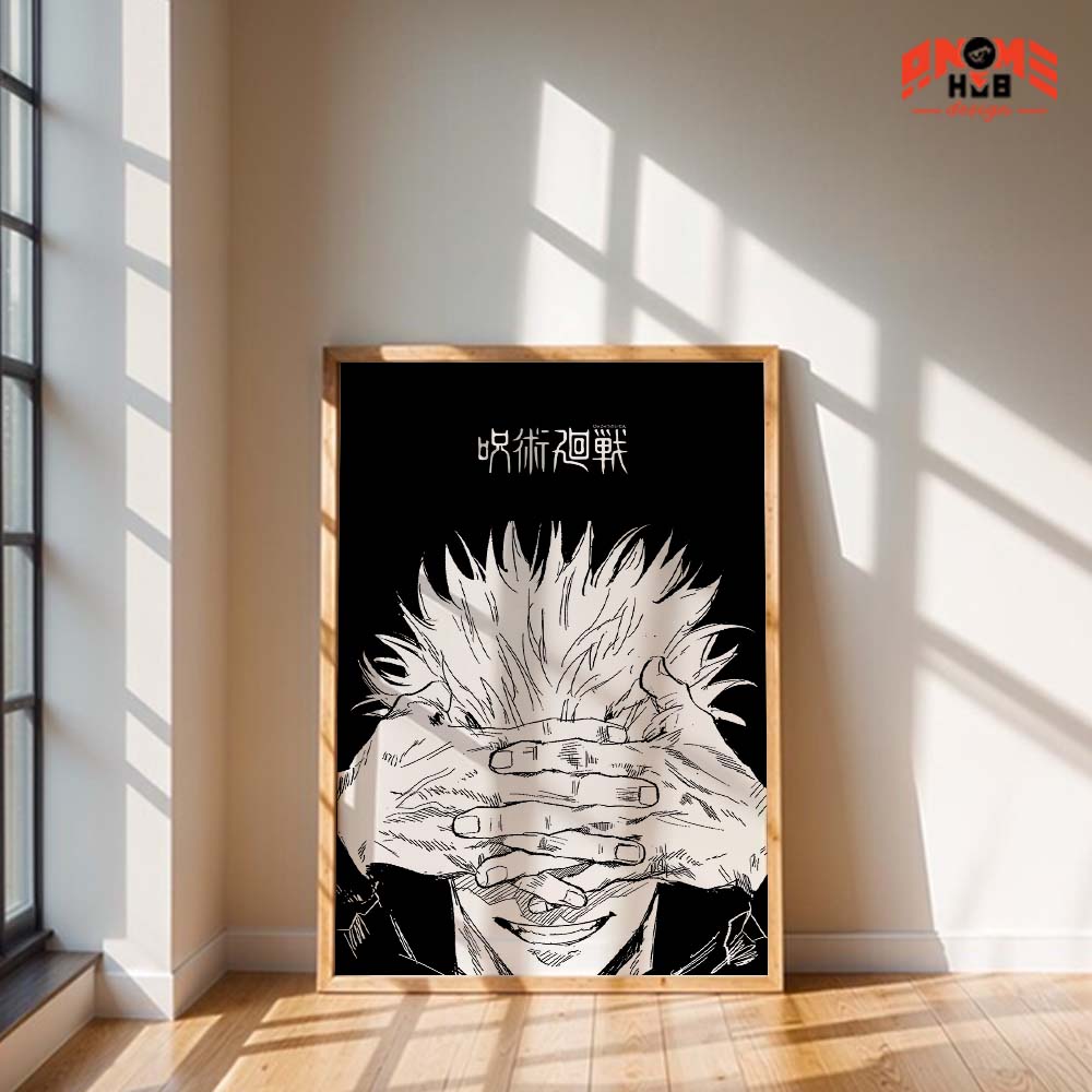 Jujustsuu Kaiisenn 5 Poster/Canvas, Art Anime Wall Print, Wall Decor  –  Poster/Canvas ANIME HUB