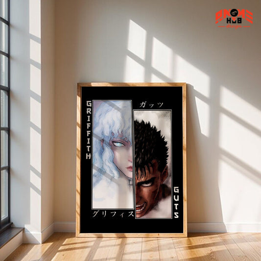 Berserkk 6 Poster/Canvas, Art Anime Wall Print, Wall Decor  –  Poster/Canvas ANIME HUB