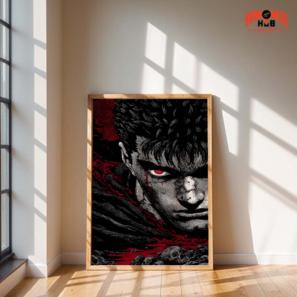 Digital Download | Berserkk 24 Poster/Canvas, Art Anime Wall Print, Wall Decor  –  Poster/Canvas ANIME HUB