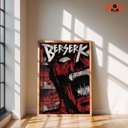 Digital Download | Berserkk 25 Poster/Canvas, Art Anime Wall Print, Wall Decor  –  Poster/Canvas ANIME HUB