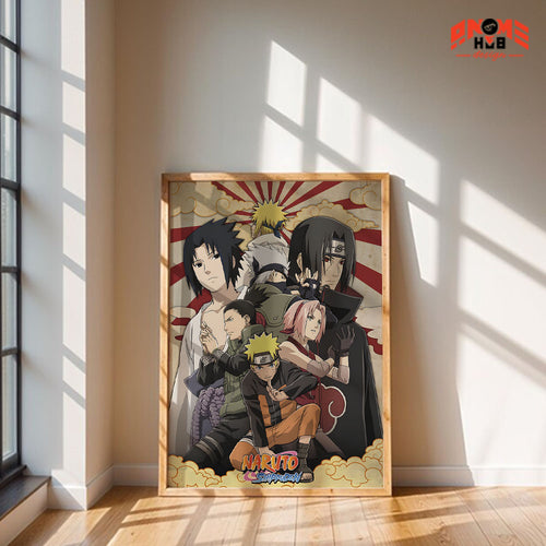 Narrutoo Poster/Canvas, Art Anime Wall Print, Wall Decor  –  Poster/Canvas ANIME HUB