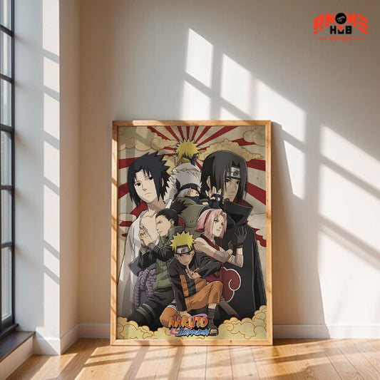Narrutoo Poster/Canvas, Art Anime Wall Print, Wall Decor  –  Poster/Canvas ANIME HUB