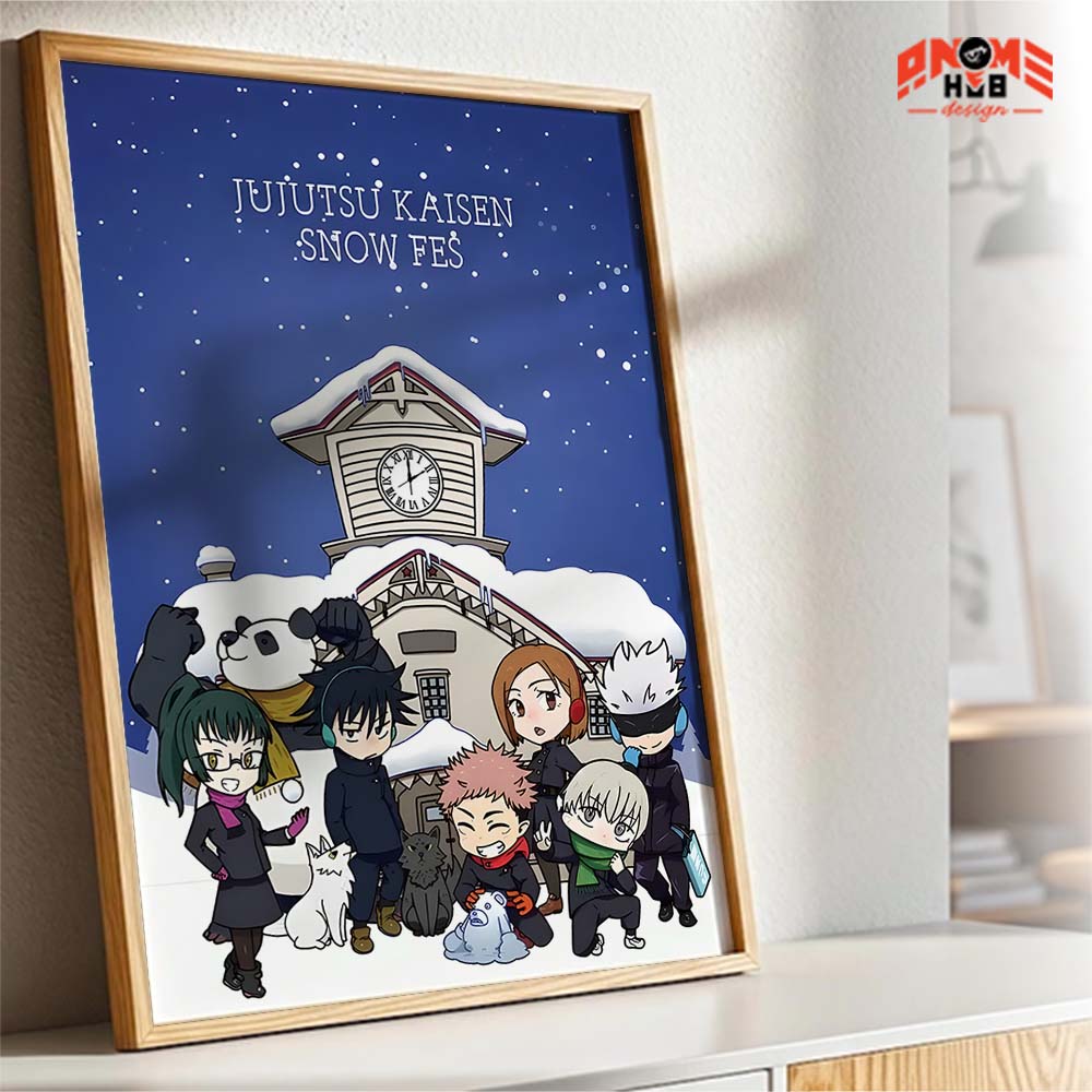 Jujustsuu Kaiisenn 22 Poster/Canvas, Art Anime Wall Print, Wall Decor  –  Poster/Canvas ANIME HUB