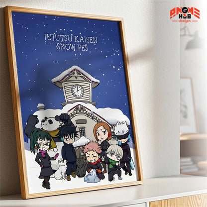 Jujustsuu Kaiisenn 22 Poster/Canvas, Art Anime Wall Print, Wall Decor  –  Poster/Canvas ANIME HUB