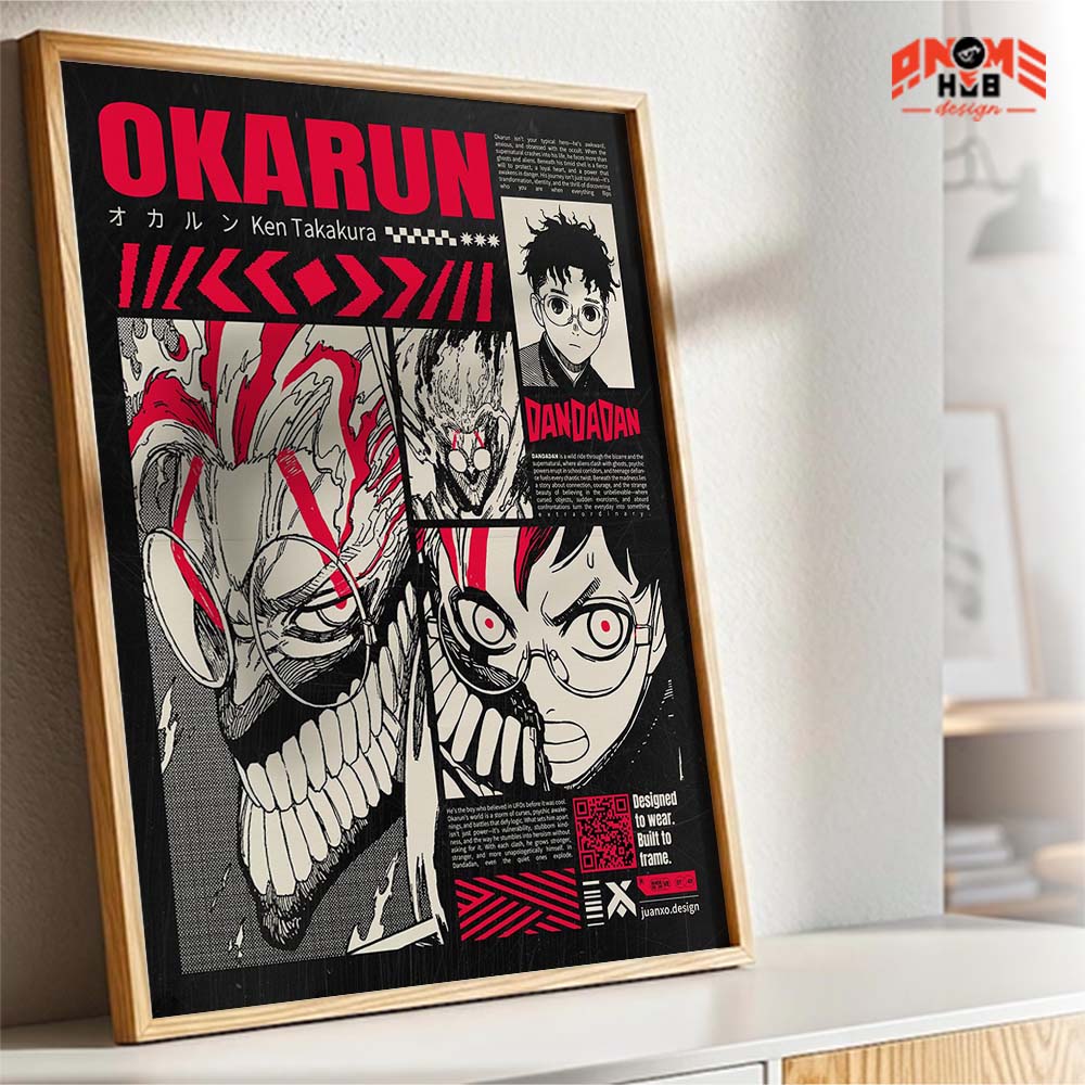 Digital Download | Daandadann 12 Poster/Canvas, Art Anime Wall Print, Wall Decor  –  Poster/Canvas ANIME HUB