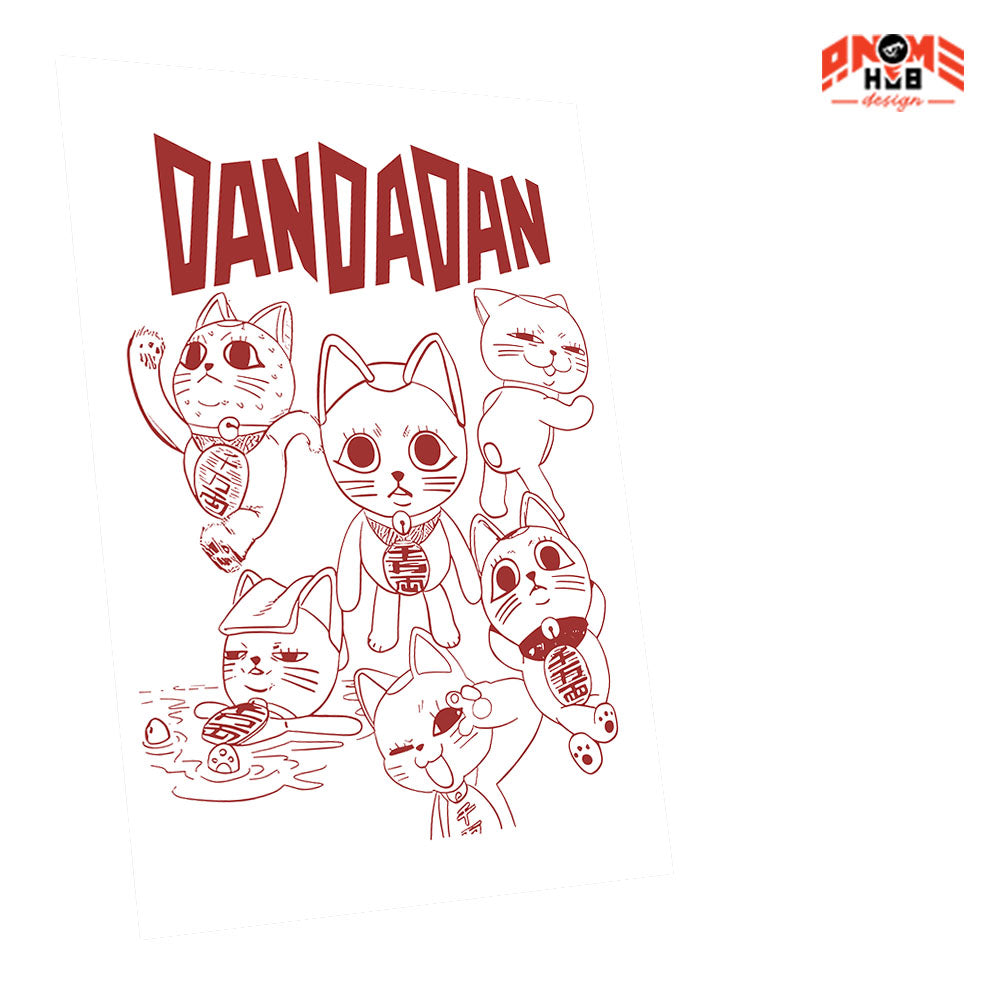 Daandadann 5 Poster/Canvas, Art Anime Wall Print, Wall Decor  –  Poster/Canvas ANIME HUB