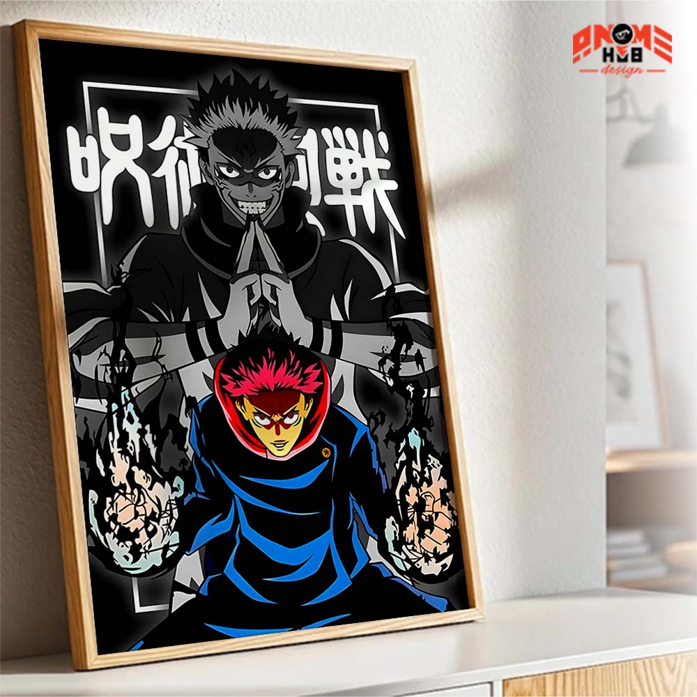Jujustsuu Kaiisenn 36 Poster/Canvas, Art Anime Wall Print, Wall Decor  –  Poster/Canvas ANIME HUB