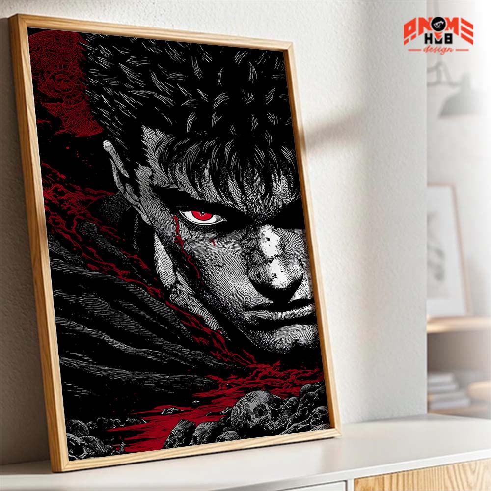 Digital Download | Berserkk 24 Poster/Canvas, Art Anime Wall Print, Wall Decor  –  Poster/Canvas ANIME HUB