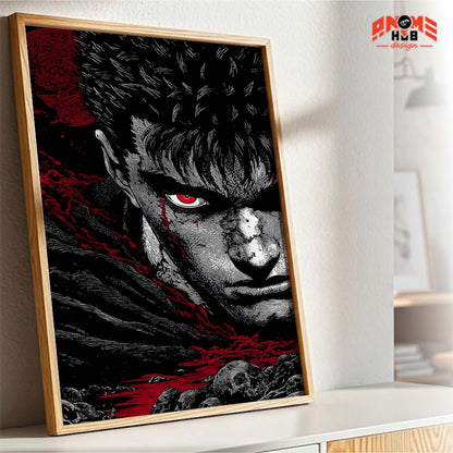 Digital Download | Berserkk 24 Poster/Canvas, Art Anime Wall Print, Wall Decor  –  Poster/Canvas ANIME HUB
