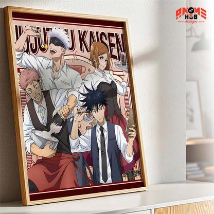 Jujustsuu Kaiisenn 26 Poster/Canvas, Art Anime Wall Print, Wall Decor  –  Poster/Canvas ANIME HUB