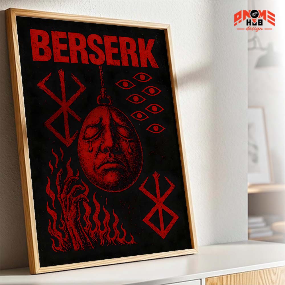 Digital Download | Berserkk 23 Poster/Canvas, Art Anime Wall Print, Wall Decor  –  Poster/Canvas ANIME HUB