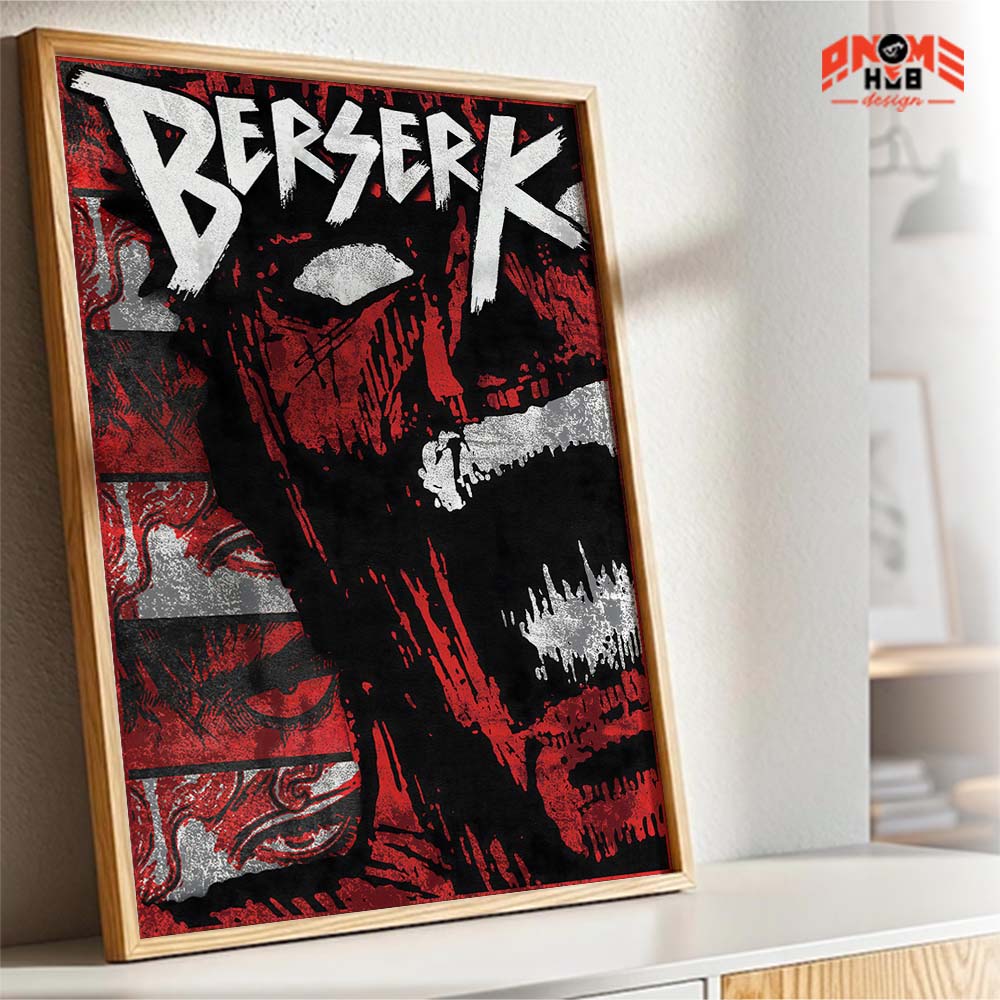 Digital Download | Berserkk 25 Poster/Canvas, Art Anime Wall Print, Wall Decor  –  Poster/Canvas ANIME HUB