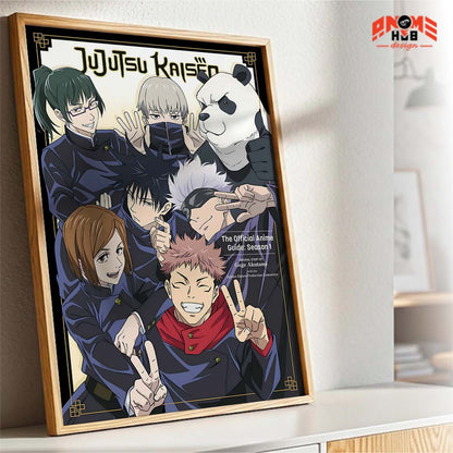 Jujustsuu Kaiisenn 13 Poster/Canvas, Art Anime Wall Print, Wall Decor  –  Poster/Canvas ANIME HUB