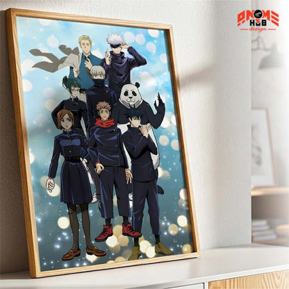 Jujustsuu Kaiisenn 12 Poster/Canvas, Art Anime Wall Print, Wall Decor  –  Poster/Canvas ANIME HUB