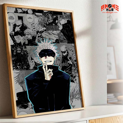 Jujustsuu Kaiisenn 10 Poster/Canvas, Art Anime Wall Print, Wall Decor  –  Poster/Canvas ANIME HUB