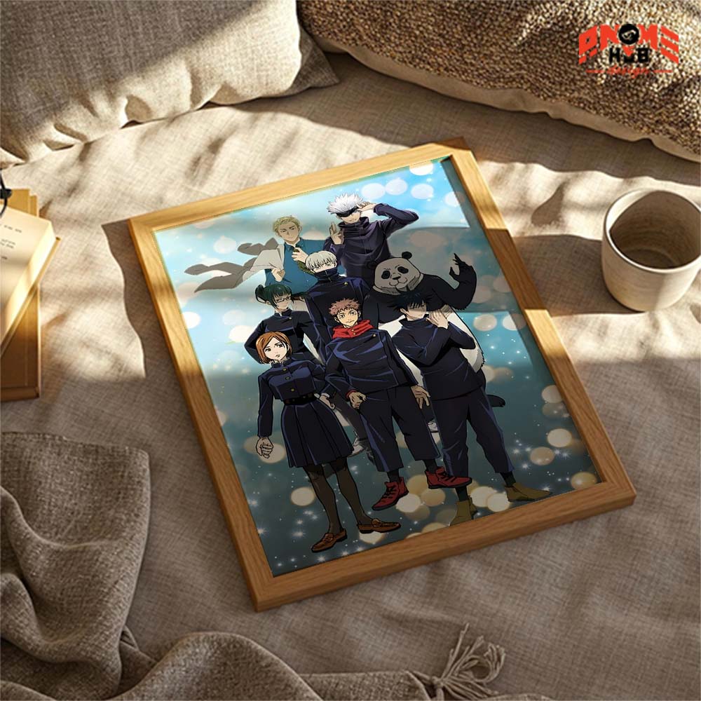 Jujustsuu Kaiisenn 12 Poster/Canvas, Art Anime Wall Print, Wall Decor  –  Poster/Canvas ANIME HUB