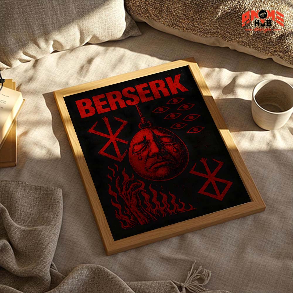 Digital Download | Berserkk 23 Poster/Canvas, Art Anime Wall Print, Wall Decor  –  Poster/Canvas ANIME HUB