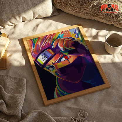 Narrutoo Poster/Canvas, Art Anime Wall Print, Wall Decor  – Hattakee Kakaasshi  2 Poster/Canvas ANIME HUB