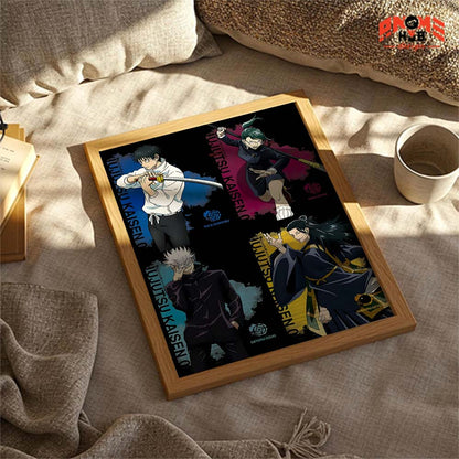 Jujustsuu Kaiisenn 21 Poster/Canvas, Art Anime Wall Print, Wall Decor  –  Poster/Canvas ANIME HUB