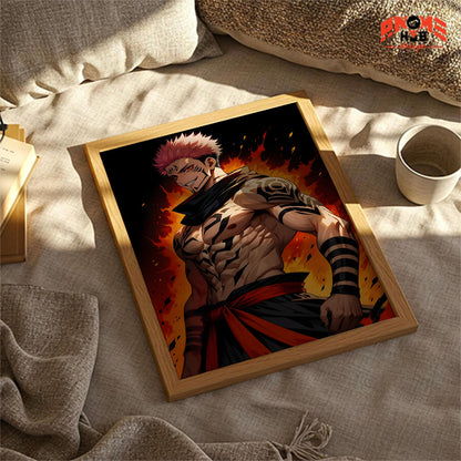 Jujustsuu Kaiisenn 7 Poster/Canvas, Art Anime Wall Print, Wall Decor  –  Poster/Canvas ANIME HUB