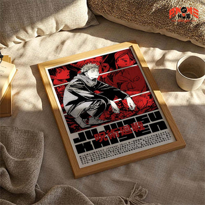 Jujustsuu Kaiisenn 6 Poster/Canvas, Art Anime Wall Print, Wall Decor  –  Poster/Canvas ANIME HUB