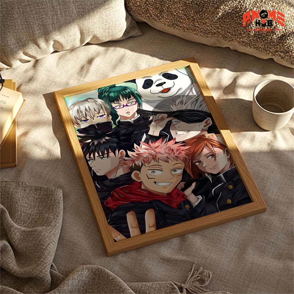 Jujustsuu Kaiisenn 18 Poster/Canvas, Art Anime Wall Print, Wall Decor  –  Poster/Canvas ANIME HUB