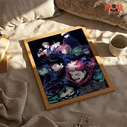 Jujustsuu Kaiisenn 11 Poster/Canvas, Art Anime Wall Print, Wall Decor  –  Poster/Canvas ANIME HUB