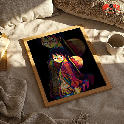Onee Piecee Poster/Canvas, Art Anime Wall Print, Wall Decor  – Luuffyy  Poster/Canvas ANIME HUB