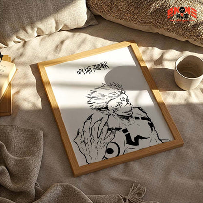 Jujustsuu Kaiisenn 4 Poster/Canvas, Art Anime Wall Print, Wall Decor  –  Poster/Canvas ANIME HUB