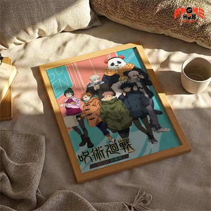 Jujustsuu Kaiisenn 17 Poster/Canvas, Art Anime Wall Print, Wall Decor  –  Poster/Canvas ANIME HUB