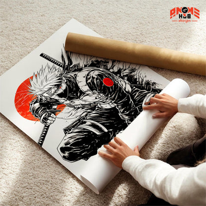 Narrutoo Poster/Canvas, Art Anime Wall Print, Wall Decor  – Hattakee Kakaasshi  Poster/Canvas ANIME HUB