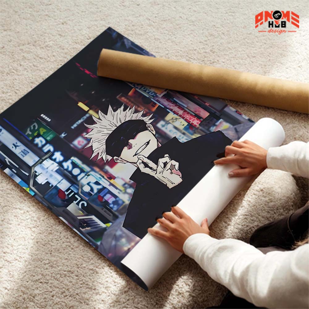 Jujustsuu Kaiisenn 14 Poster/Canvas, Art Anime Wall Print, Wall Decor  –  Poster/Canvas ANIME HUB