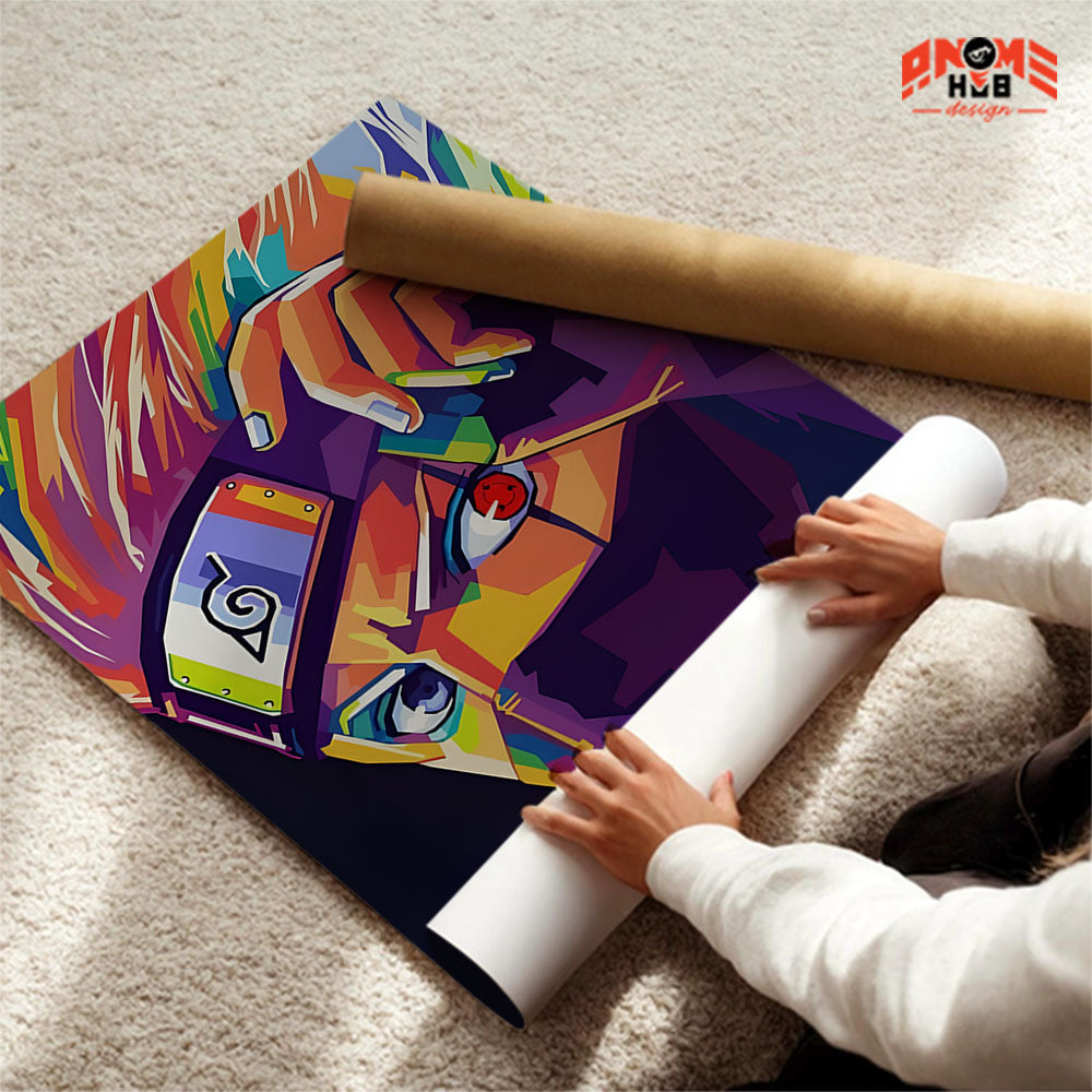 Narrutoo Poster/Canvas, Art Anime Wall Print, Wall Decor  – Hattakee Kakaasshi  2 Poster/Canvas ANIME HUB