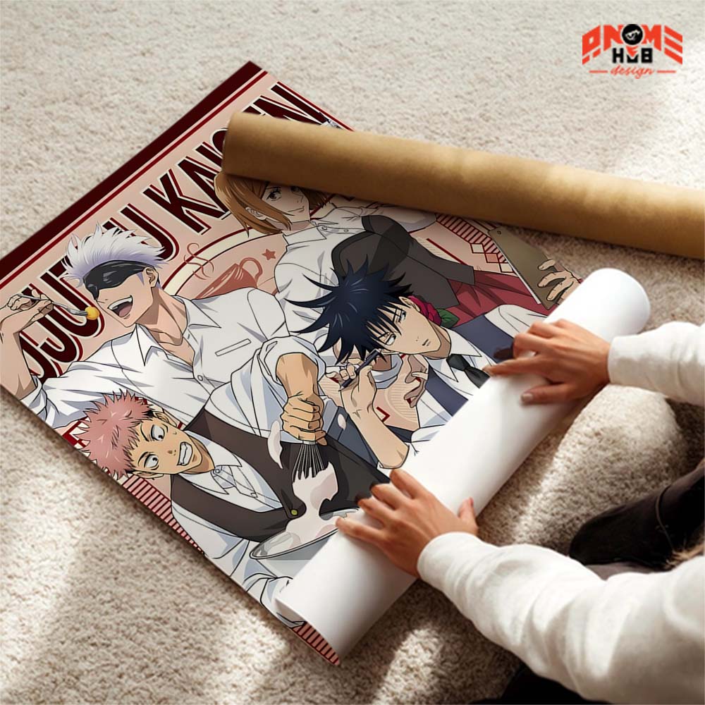 Jujustsuu Kaiisenn 26 Poster/Canvas, Art Anime Wall Print, Wall Decor  –  Poster/Canvas ANIME HUB