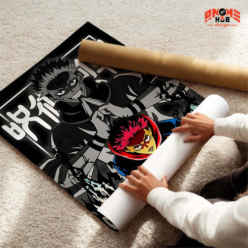 Digital Download | Jujustsuu Kaiisenn 36 Poster/Canvas, Art Anime Wall Print, Wall Decor  –  Poster/Canvas ANIME HUB