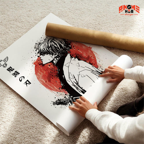 Póster de Griffith del anime Berserk | Arte mural de Berserk | Póster de Berserk | Impresión decorativa de alta calidad