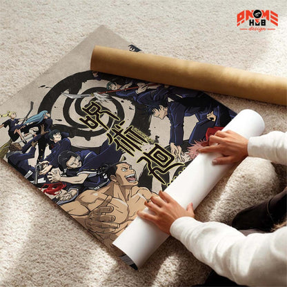 Jujustsuu Kaiisenn 31 Poster/Canvas, Art Anime Wall Print, Wall Decor  –  Poster/Canvas ANIME HUB