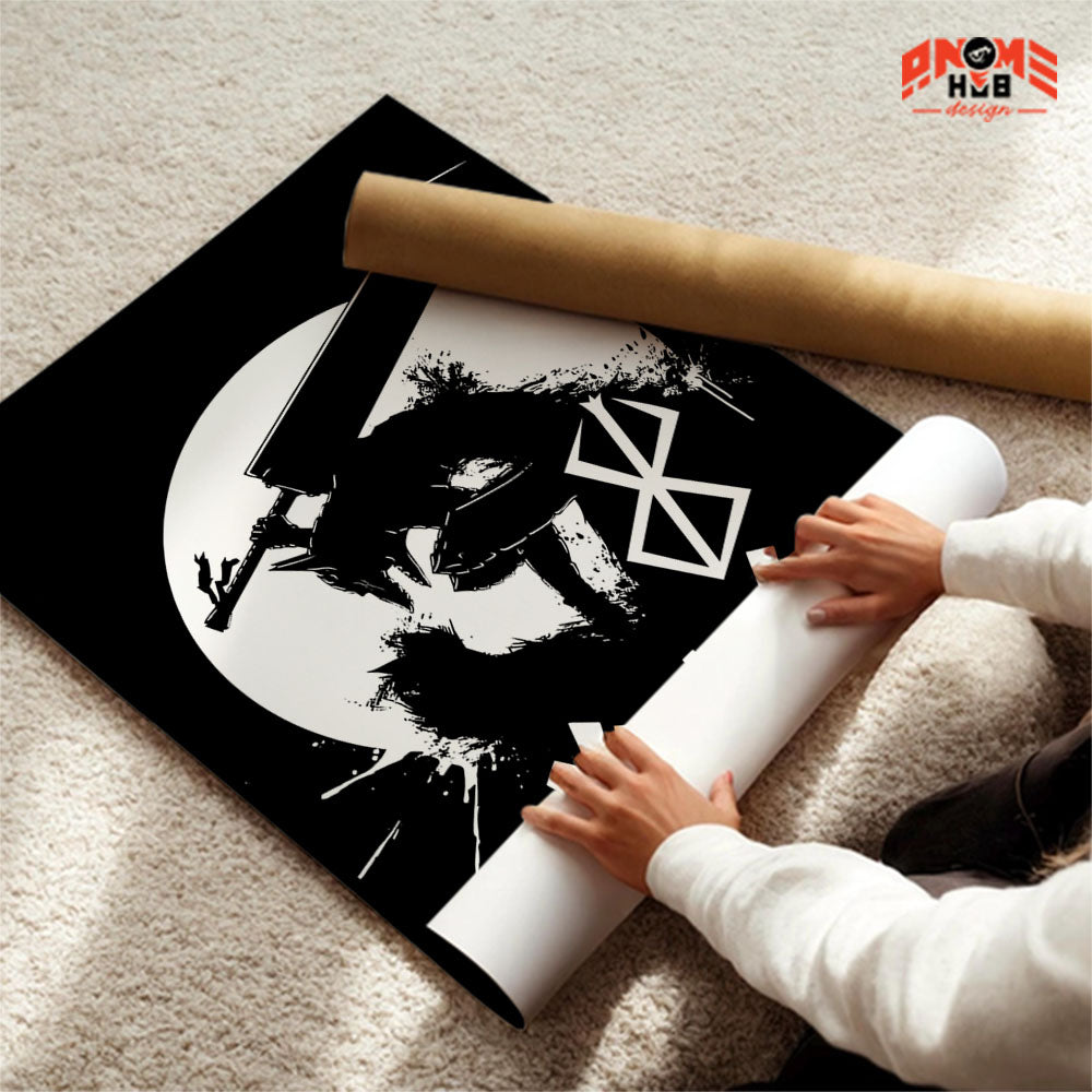 Berserkk 5 Poster/Canvas, Art Anime Wall Print, Wall Decor  –  Poster/Canvas ANIME HUB