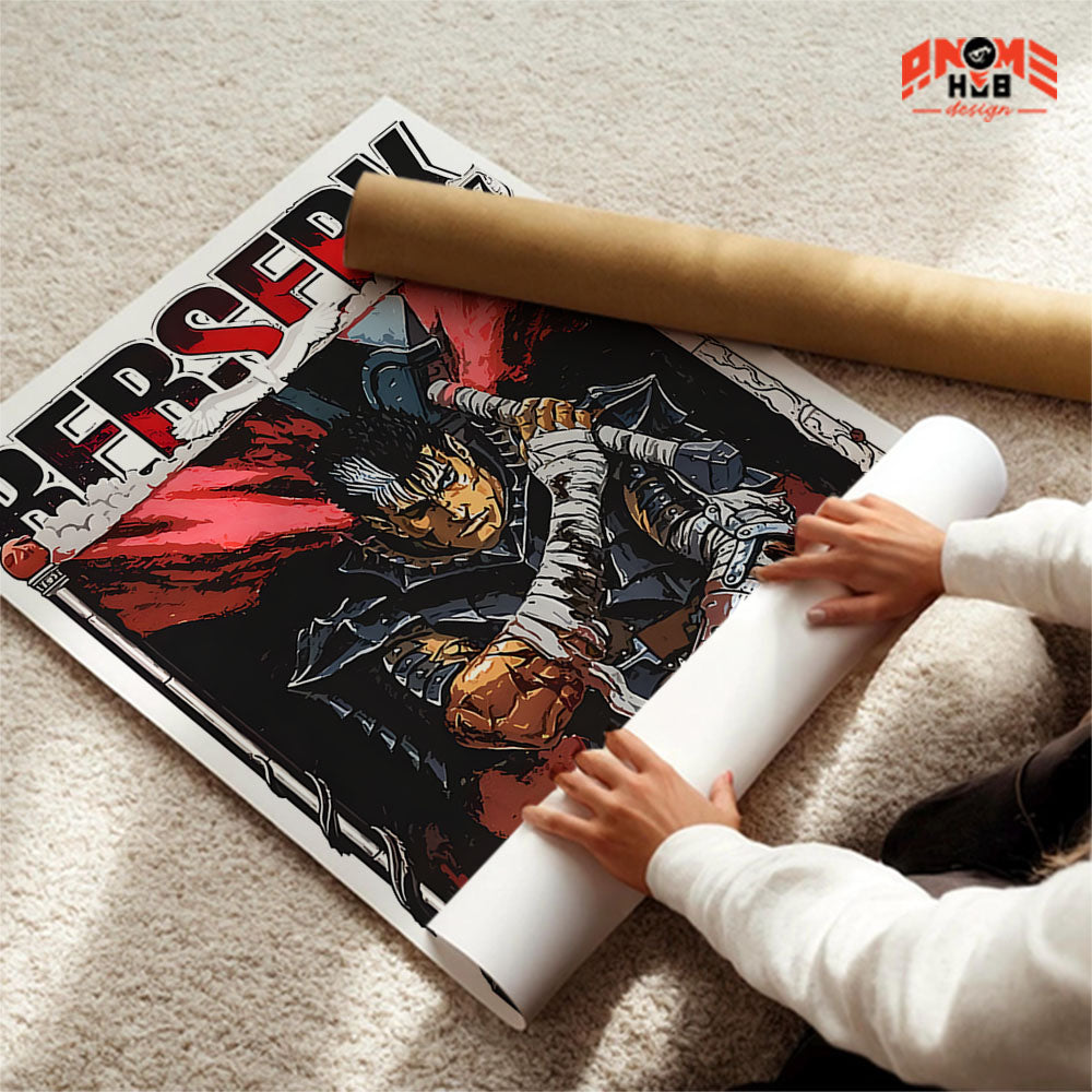 Berserkk 18 Poster/Canvas, Art Anime Wall Print, Wall Decor  –  Poster/Canvas ANIME HUB