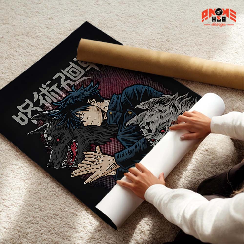 Jujustsuu Kaiisenn 16 Poster/Canvas, Art Anime Wall Print, Wall Decor  –  Poster/Canvas ANIME HUB