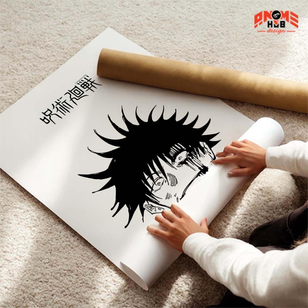 Jujustsuu Kaiisenn 3 Poster/Canvas, Art Anime Wall Print, Wall Decor  –  Poster/Canvas ANIME HUB