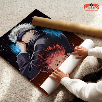 Jujustsuu Kaiisenn 19 Poster/Canvas, Art Anime Wall Print, Wall Decor  –  Poster/Canvas ANIME HUB