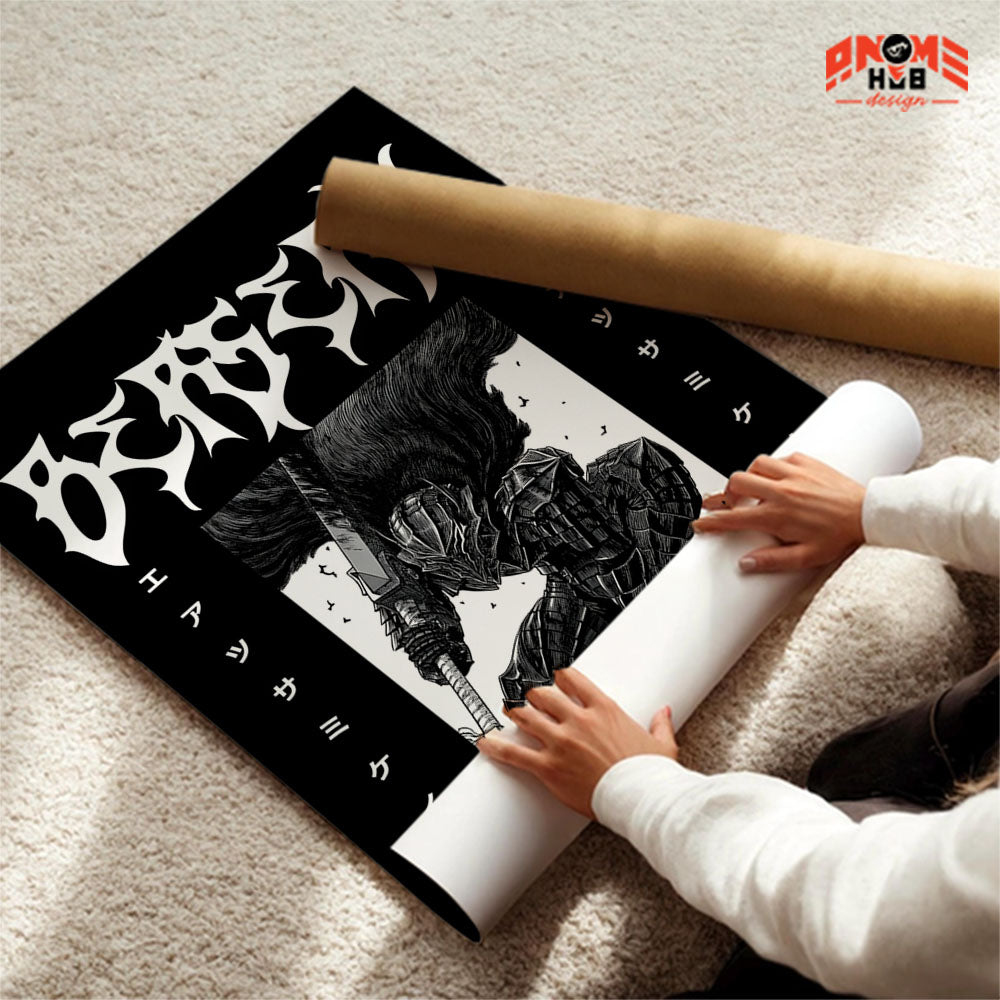 Berserkk 15 Poster/Canvas, Art Anime Wall Print, Wall Decor  –  Poster/Canvas ANIME HUB