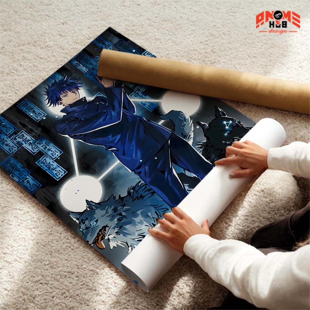 Jujustsuu Kaiisenn 27 Poster/Canvas, Art Anime Wall Print, Wall Decor  –  Poster/Canvas ANIME HUB