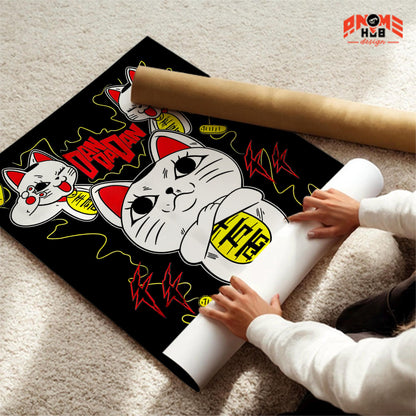 Daandadann 4 Poster/Canvas, Art Anime Wall Print, Wall Decor  –  Poster/Canvas ANIME HUB