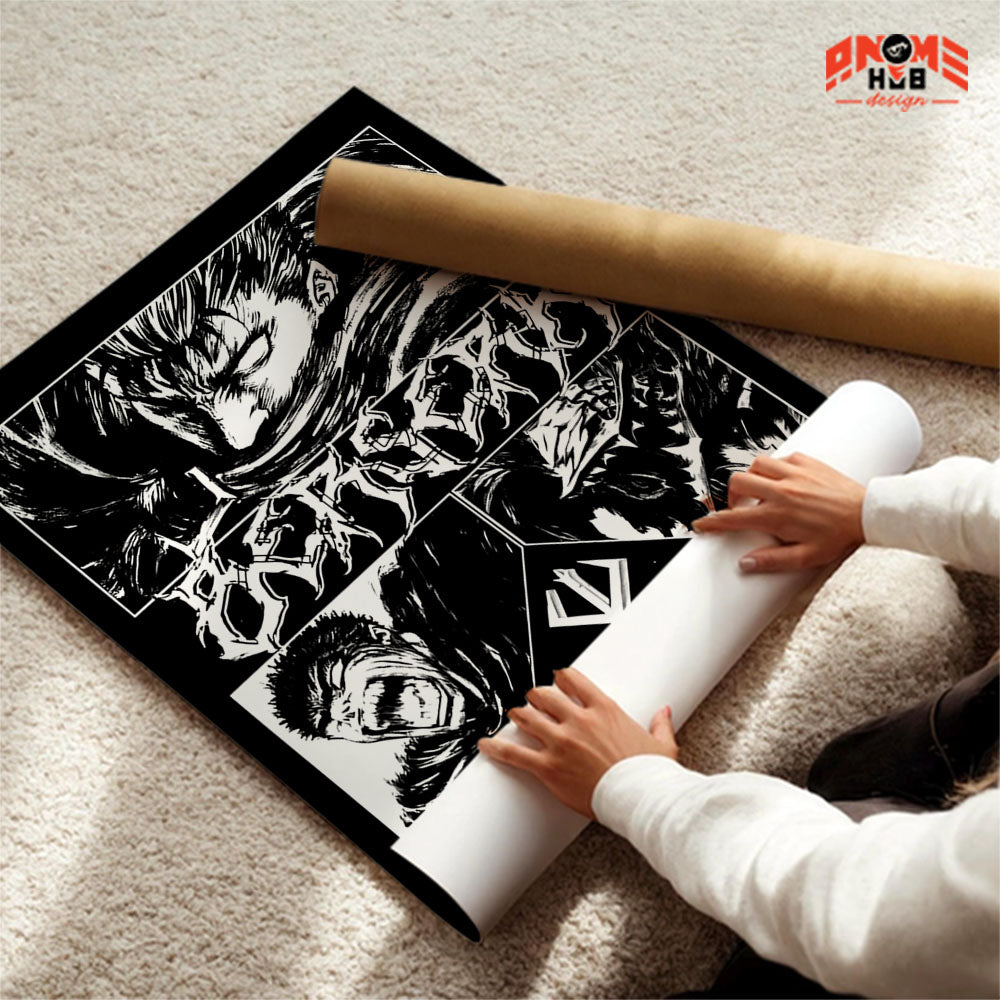 Berserkk 19 Poster/Canvas, Art Anime Wall Print, Wall Decor  –  Poster/Canvas ANIME HUB