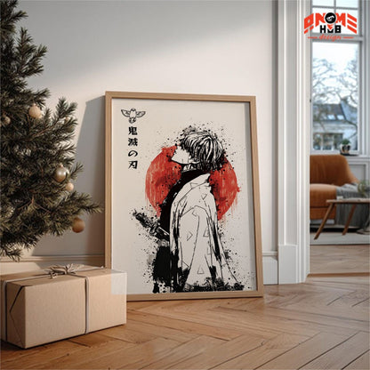 Demoon Slayerr Poster/Canvas, Art Anime Wall Print, Wall Decor  – Aggattsuuma Zeenittsu Poster/Canvas ANIME HUB