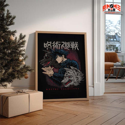 Jujustsuu Kaiisenn 16 Poster/Canvas, Art Anime Wall Print, Wall Decor  –  Poster/Canvas ANIME HUB